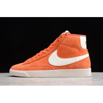 2019 Nike Blazer Mid '77 Suede Vintage Red White 917862-800 Shoes